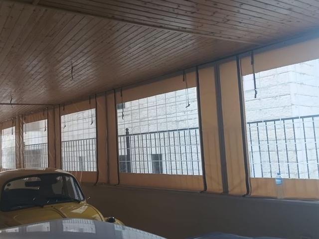 יריעות ברזנט שקופות לסגירת חניה — מתפרת הגליל